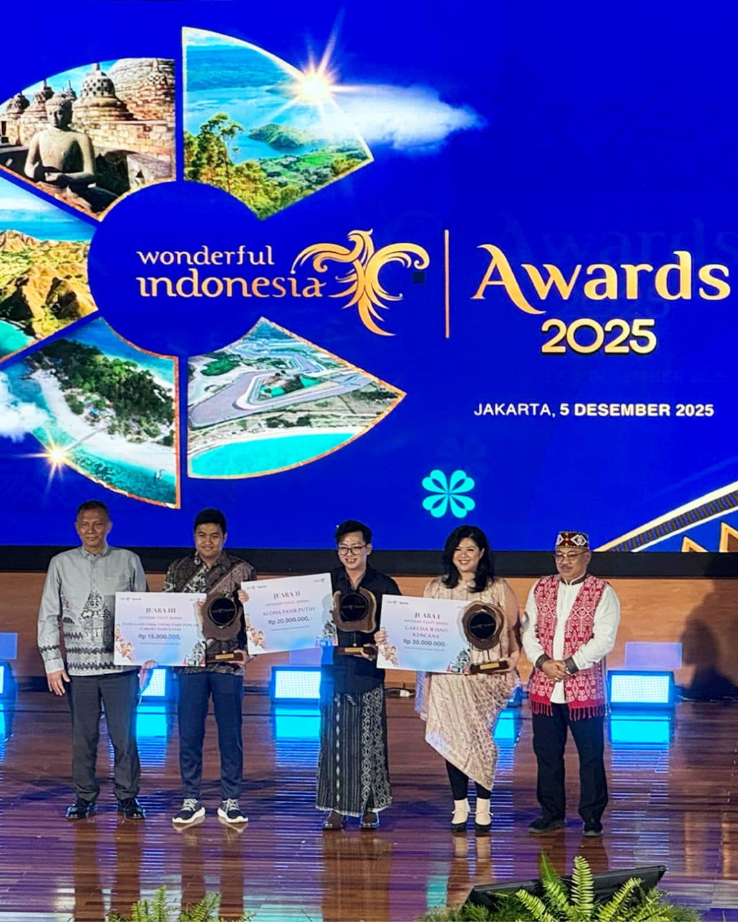 GWK Cultural Park Meraih Penghargaan Kategori Toilet Bersih Terbaik Nasional