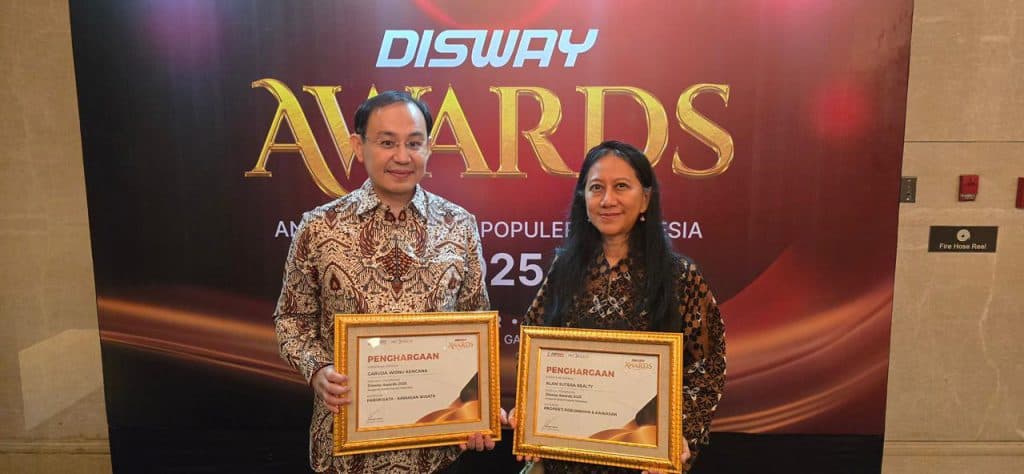 Alam Sutera Group dan GWK Cultural Park Menerima Penghargaan Disway Awards